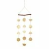 Flash Sale 🎉 Grayson Lane 42-in Gold Metal Circles and Half Moons Wind Chime ❤️