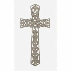 Promo 🔥 Grayson Lane 35-in H x 17-in W Religious/Spiritual Wood Wall Accent ❤️