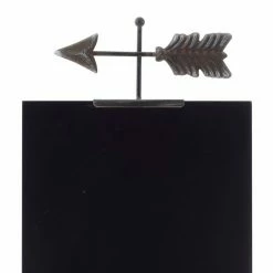 Best Pirce 😉 Grayson Lane Farmhouse Distressed Black Iron/Wood Chalkboard with Arrow Sign Tabletop Decoration 😍 -GRAYSON LANE Sales 2022 330942386 AlternateImage6 l