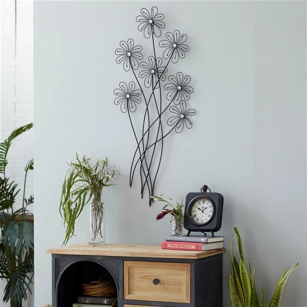 Deals ๐ Grayson Lane 40-in H x 19-in W Floral Metal Wall Accent ๐ 2 Deals ๐ Grayson Lane 40-in H x 19-in W Floral Metal Wall Accent ๐ - Image 2