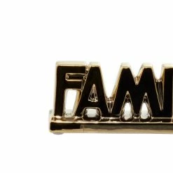 Outlet ⌛ Grayson Lane Glam Silver/Gold Porcelain Family Sign Tabletop Decoration - Set of 2 🧨 -GRAYSON LANE Sales 2022 330942399 AlternateImage5 l