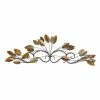 Cheapest 💯 Grayson Lane 10-in H x 34-in W Traditional Floral Metal Wall Accent ❤️