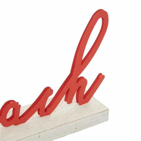 Cheapest 🎉 Grayson Lane Coastal Red Iron/Wood Beach Sign Tabletop Decoration ✨ 4 Cheapest 🎉 Grayson Lane Coastal Red Iron/Wood Beach Sign Tabletop Decoration ✨ - Image 4