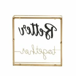 Deals 👍 Grayson Lane Gold Metal Framed 10-in H x 10-in W Inspirational Metal Sign ⌛ 9 Deals 👍 Grayson Lane Gold Metal Framed 10-in H x 10-in W Inspirational Metal Sign ⌛ -GRAYSON LANE Sales 2022 330942416 AlternateImage8 l