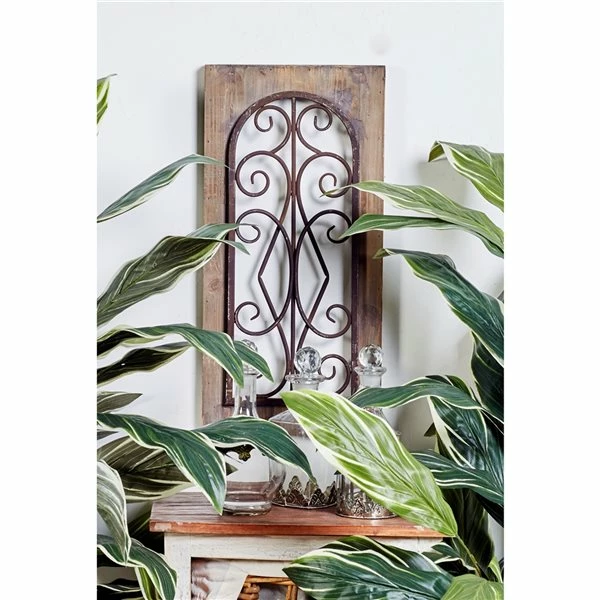 Discount ๐ Grayson Lane 23-in H x 11-in W Rustic Ornamental Wood Wall Accent ๐งจ 2 Discount ๐ Grayson Lane 23-in H x 11-in W Rustic Ornamental Wood Wall Accent ๐งจ - Image 2