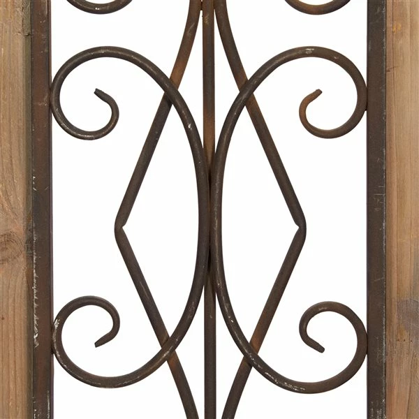 Discount ๐ Grayson Lane 23-in H x 11-in W Rustic Ornamental Wood Wall Accent ๐งจ 5 Discount ๐ Grayson Lane 23-in H x 11-in W Rustic Ornamental Wood Wall Accent ๐งจ - Image 5