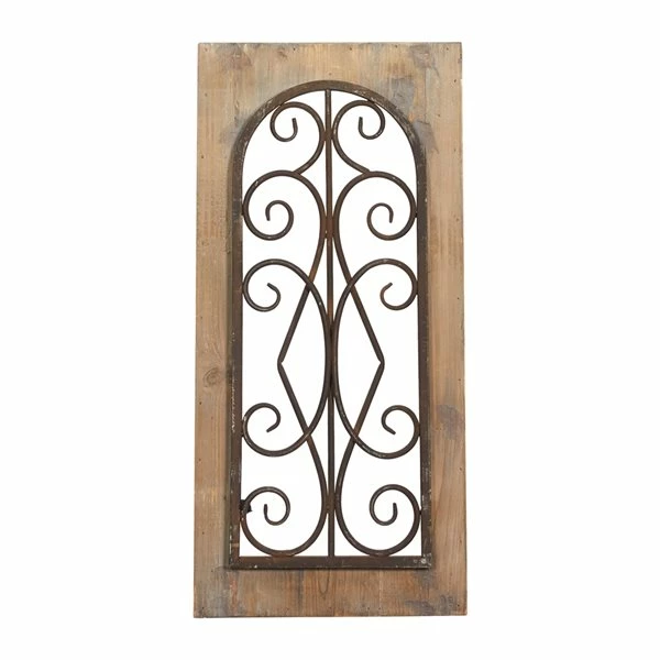 Discount ๐ Grayson Lane 23-in H x 11-in W Rustic Ornamental Wood Wall Accent ๐งจ 1 Discount ๐ Grayson Lane 23-in H x 11-in W Rustic Ornamental Wood Wall Accent ๐งจ