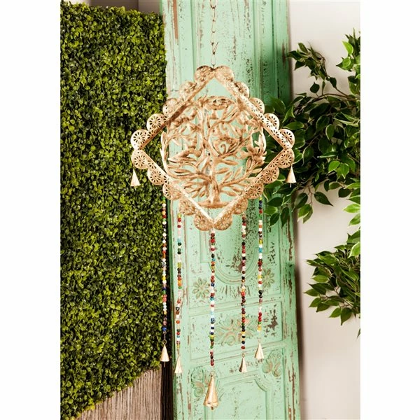 Cheapest ๐ฅ Grayson Laneย 30-in Gold Metal Wind Chime with Cone-Shaped Wind Catchers ๐ 2 Cheapest ๐ฅ Grayson Laneย 30-in Gold Metal Wind Chime with Cone-Shaped Wind Catchers ๐ - Image 2