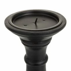 Best Sale ✨ Grayson Lane 1-Candle Black Wood Pillar Candle Holders - 3-Pack 🎁 -GRAYSON LANE Sales 2022 330942454 AlternateImage3 l