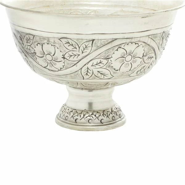 Flash Sale ๐ Grayson Laneย 8-in xย 6-in Silver Iron Traditional Planter ๐ 4 Flash Sale ๐ Grayson Laneย 8-in xย 6-in Silver Iron Traditional Planter ๐ - Image 4