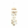Best Pirce 🤩 Grayson Lane 17-in Silver and Cream Capiz Shell Wind Chime 💯