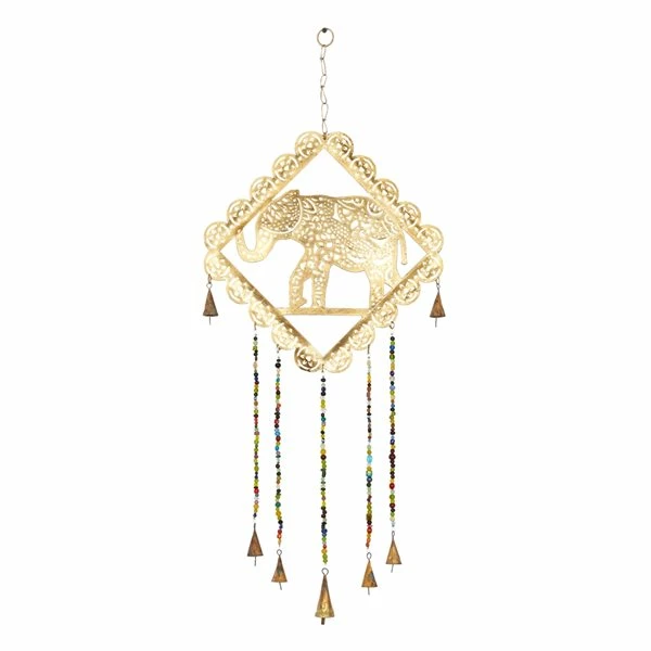 Deals 🎉 Grayson Lane 30-in Bohemian Gold Metal Elephant Wind Chime ✔️ 1 Deals 🎉 Grayson Lane 30-in Bohemian Gold Metal Elephant Wind Chime ✔️