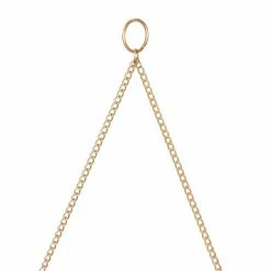 Flash Sale 👏 Grayson Lane 36-in White Metal Garden Reflecting Shapes Wind Chime 🎁 -GRAYSON LANE Sales 2022 330942498 AlternateImage4 l