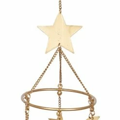 Outlet 🔥 Grayson Lane 39-in Eclectic Gold Celestial Metal Wind Chime 🛒 -GRAYSON LANE Sales 2022 330942502 AlternateImage4 l