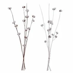 Budget ✨ Grayson Lane 37-in White Natural Foliage - Set of 2 ⌛