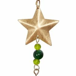 Buy 🥰 Grayson Lane 41-in Cream Wood Crescent Moon and Stars Wind Chime with Triangular Bells ✨ -GRAYSON LANE Sales 2022 330942521 AlternateImage3 l