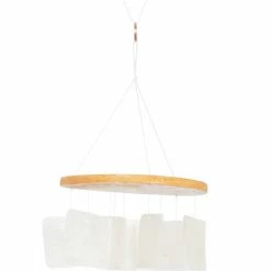 Coupon 👍 Grayson Lane 20-in Pearl White Capiz Shell Wind Chime 😍 -GRAYSON LANE Sales 2022 330942536 AlternateImage4 l