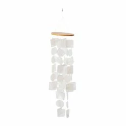 Coupon 👍 Grayson Lane 20-in Pearl White Capiz Shell Wind Chime 😍 -GRAYSON LANE Sales 2022 330942536 AlternateImage5 l