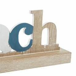 Promo ❤️ Grayson Lane Coastal Brown MDF Beach Sign and Anchor Tabletop Decoration with Jute Rope Accent ❤️ -GRAYSON LANE Sales 2022 330942557 AlternateImage6 l