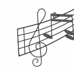 Budget ⌛ Grayson Lane 19-in H x 33-in W Entertainment Metal Wall Accent 🧨 -GRAYSON LANE Sales 2022 330942559 AlternateImage6 l