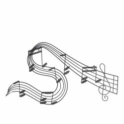 Budget ⌛ Grayson Lane 19-in H x 33-in W Entertainment Metal Wall Accent 🧨 -GRAYSON LANE Sales 2022 330942559 AlternateImage8 l