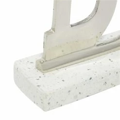 Buy ⌛ Grayson Lane Modern white/Silver Terrazzo Bar Sign Tabletop Decoration ✨ -GRAYSON LANE Sales 2022 330942568 AlternateImage5 l