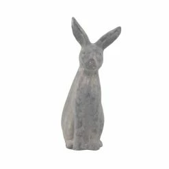 Best deal 🌟 Grayson Lane 18-in H x 5-in W Grey Rabbit Garden Statue 🛒 -GRAYSON LANE Sales 2022 330942584 AlternateImage5 l