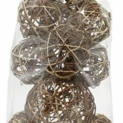 Cheapest 🎁 Grayson Lane Light Brown Natural Orbs and Vase Fillers - 2-Pack 🎁 -GRAYSON LANE Sales 2022 330942592 AlternateImage2 l