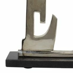 Hot Sale 💯 Grayson Lane Glam Silver Aluminum Eat Sign Tabletop Decoration 🧨 -GRAYSON LANE Sales 2022 330942600 AlternateImage5 l