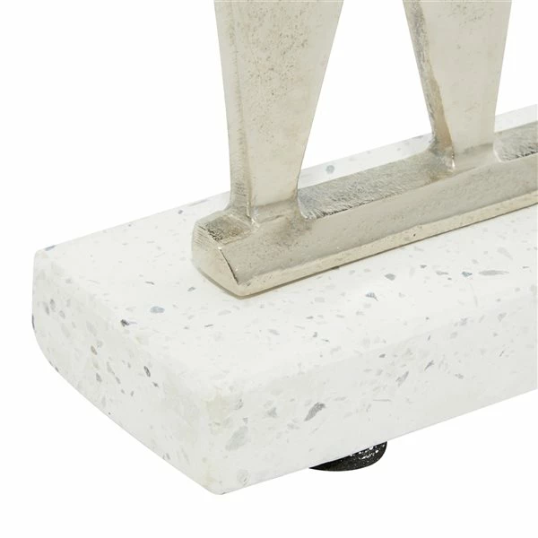 Top 10 🌟 Grayson Lane Modern Silver Terrazzo Welcome Sign Tabletop Decoration 👏 4 Top 10 🌟 Grayson Lane Modern Silver Terrazzo Welcome Sign Tabletop Decoration 👏 - Image 4