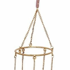 Budget 🛒 Grayson Lane 39-in Pink/White Metal Dragonflies Wind Chime with Multicoloured Glass Beads 👏 -GRAYSON LANE Sales 2022 330942628 AlternateImage3 l