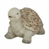 Best Pirce ⌛ Grayson Lane 9.75-in H x 13.80-in W Grey Turtle Garden Statue 🎁