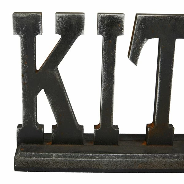 Outlet 🔔 Grayson Lane Industrial Antique Black MDF Kitchen Sign Tabletop Decoration 🌟 5 Outlet 🔔 Grayson Lane Industrial Antique Black MDF Kitchen Sign Tabletop Decoration 🌟 - Image 5