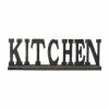 Outlet 🔔 Grayson Lane Industrial Antique Black MDF Kitchen Sign Tabletop Decoration 🌟