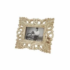 Best deal ⭐ Grayson Lane White Wood Photo Frame (5-in x 7-in) - Set of 2 ✔️