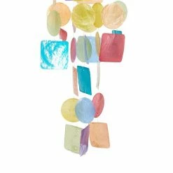 Best Sale 👏 Grayson Lane 20-in Multicoloured Capiz Shell Wind Chime 🔔 -GRAYSON LANE Sales 2022 330942639 AlternateImage3 l