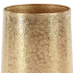 Best deal 🎉 Grayson Lane 17-in x 20-in Gold Metal Planter 👏 -GRAYSON LANE Sales 2022 330944688 AlternateImage4 l