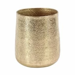 Best deal 🎉 Grayson Lane 17-in x 20-in Gold Metal Planter 👏 -GRAYSON LANE Sales 2022 330944688 AlternateImage5 l