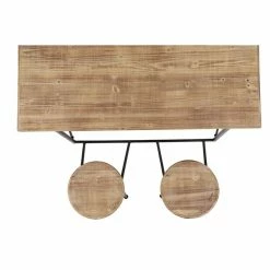 Best deal ✨ Grayson Lane 34-in x 44-in Light Brown Industrial Dining Table 🛒 -GRAYSON LANE Sales 2022 330944696 AlternateImage4 l