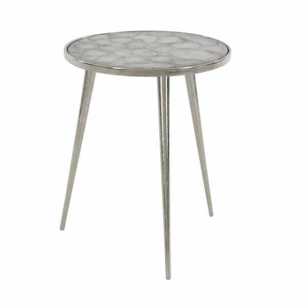 Discount โจ Grayson Lane Silver Stone Round End Table ๐ 5 Discount โจ Grayson Lane Silver Stone Round End Table ๐ - Image 5