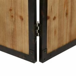 Top 10 👍 Grayson Lane 3-Panel Brown Wood Folding Country Room Divider 🥰 -GRAYSON LANE Sales 2022 330944713 AlternateImage3 l