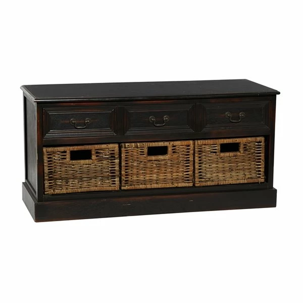 New 🛒 Grayson Lane 20-in x 40-in Rustic Brown Storage Bench 🔥 1 New 🛒 Grayson Lane 20-in x 40-in Rustic Brown Storage Bench 🔥