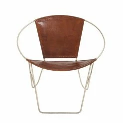 Budget ✨ Grayson Lane Modern Brown Accent Chair ✔️