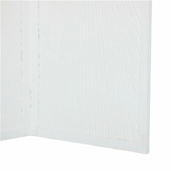 Budget ✔️ Grayson Lane 3-Panel White Wood Folding Contemporary/Modern Room Divider ⌛ 3 Budget ✔️ Grayson Lane 3-Panel White Wood Folding Contemporary/Modern Room Divider ⌛ - Image 3