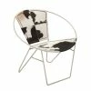 New ⌛ Grayson Lane Modern Black and White Accent Chair ⌛