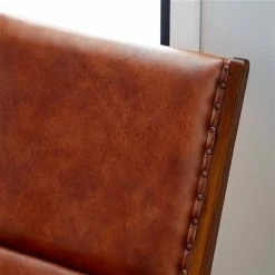 Best reviews of ⌛ Grayson Lane Vintage Brown Accent Chair with Footrest 🧨 -GRAYSON LANE Sales 2022 330944736 AlternateImage3 l