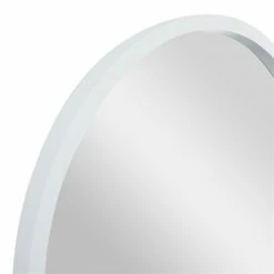 Discount 🔥 Grayson Lane 42-in x 42-in Round White Framed Wall Mirror 🥰 -GRAYSON LANE Sales 2022 330944745 AlternateImage3 l