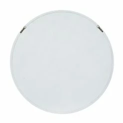 Discount 🔥 Grayson Lane 42-in x 42-in Round White Framed Wall Mirror 🥰 -GRAYSON LANE Sales 2022 330944745 AlternateImage7 l