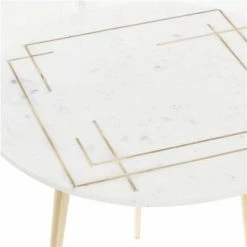 Brand new 🛒 Grayson Lane White Stone Round End Table 👍 7 Brand new 🛒 Grayson Lane White Stone Round End Table 👍 -GRAYSON LANE Sales 2022 330944747 AlternateImage3 l