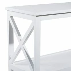 Cheapest 🔔 Grayson Lane 12-in x 40-in x 31-in 3-tier Wood Shelving Unit 🧨 -GRAYSON LANE Sales 2022 330944754 AlternateImage4 l